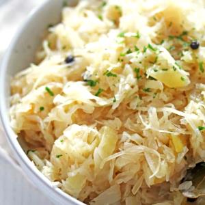 1 Cup Cooked Sauerkraut (Fat Not Added in Cooking)
