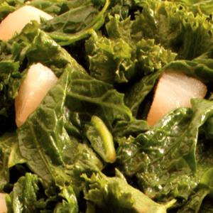 1 Cup Cooked Turnip Greens with Roots (from Frozen)