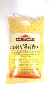 1 Cup Corn Grits, Yellow, No Added Salt