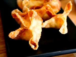 1 Cup Crab Meat and Cream Cheese Filled Fried Puffs