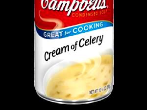 1 Cup Cream of Celery Soup (Undiluted, Canned)