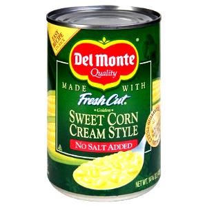 1 Cup Cream Style Corn (Canned)