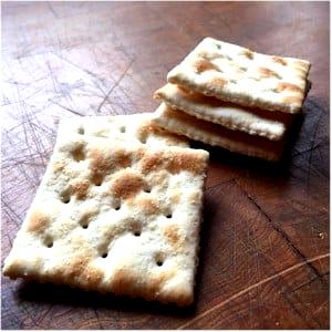 1 Cup Crushed Saltine Crackers