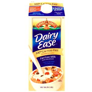 1 cup Dairy Ease Fat Free Milk