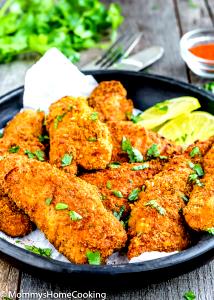 1 Cup Diced Baked or Fried Coated Chicken Skinless