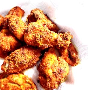 1 Cup Diced Fried Chicken Drumstick No Coating