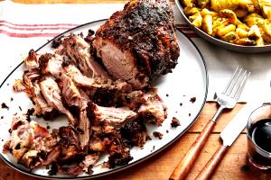 1 Cup Diced Shoulder Pork Roast (Lean and Fat Eaten)