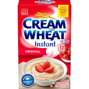 1 Cup, Dry, Yields Instant Cream Of Wheat (Fat Not Added in Cooking)