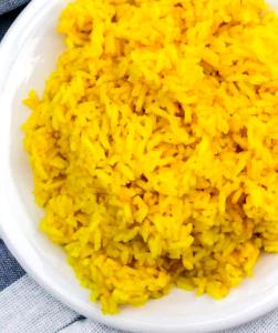 1 Cup, Dry, Yields Yellow Rice (Fat Not Added in Cooking)