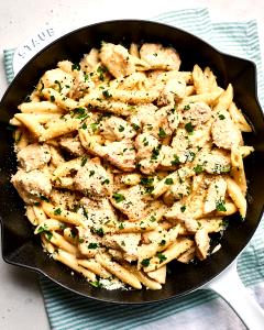 1 Cup Family Skillets, Alfredo Chicken