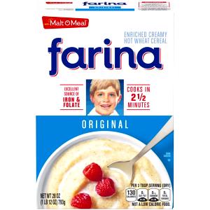 1 Cup Farina Cereal (Dry, Enriched)