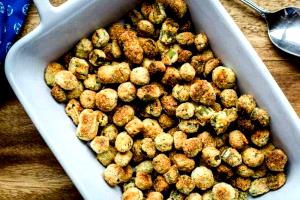 1 Cup Fat Not Added in Cooking from Frozen Cooked Okra (from Frozen, Fat Not Added in Cooking)