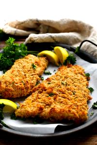 1 Cup Flaked, Cooked Baked Breaded or Battered Sea Bass