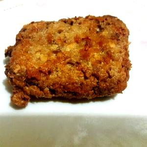 1 Cup Flaked Fried Floured or Breaded Mackerel