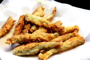 1 Cup Flaked Fried Floured or Breaded Smelt