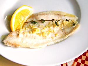 1 Cup Flaked Steamed or Poached Flounder