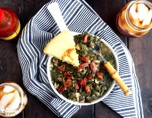 1 Cup Fresh Cooked Turnip Greens (from Fresh, Fat Not Added in Cooking)