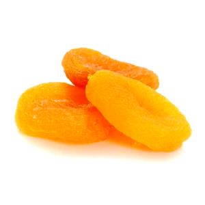 1 Cup Halves Dried Apricots (Uncooked, Sulfured)