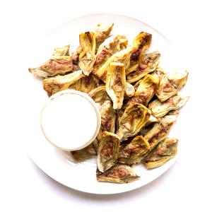 1 Cup Hearts Cooked Artichoke (from Frozen, Fat Not Added in Cooking)