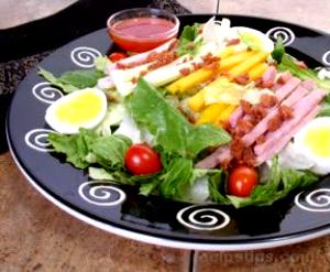 1 Cup Julienne Salad (Meat, Cheese, Eggs, Vegetables)