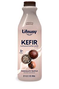 1 Cup Kefir, Low Fat, Chocolate Truffle