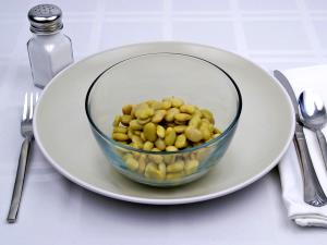 1 Cup Large Lima Beans (Mature Seeds, Canned)