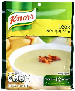 1 Cup Leek Soup (made From Dry Mix)