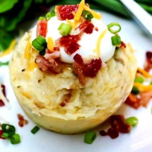 1 cup Loaded Mashed Potatoes