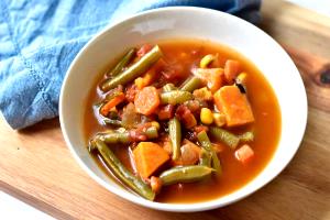 1 Cup Low-Fat Vegetarian Garden Vegetable - You Pick Two Soup