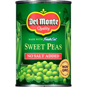 1 Cup Low Sodium Green Peas (Canned)