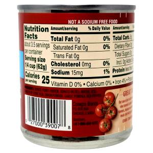 1 Cup Low Sodium Tomato Sauce