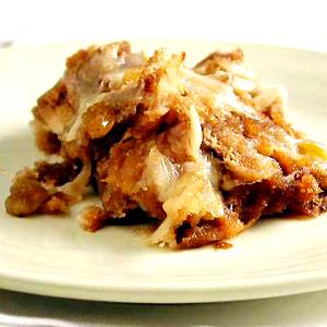 1 Cup Lower Fat Mexican Bread Pudding (Capirotada)