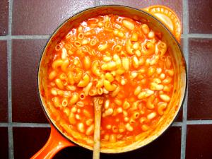 1 Cup Macaroni & Bean Soup, Rts