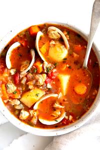 1 Cup Manhattan Clam Chowder, Rts