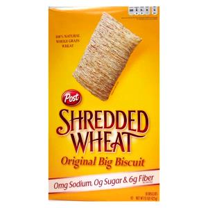 1 Cup, NFS Plain Shredded Wheat