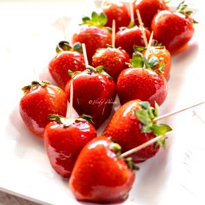 1 Cup, NFS Strawberries with Sugar