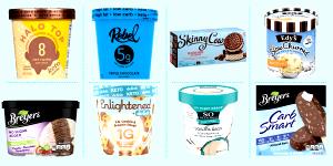 1 Cup No Sugar Added Light Ice Cream (Flavors Other Than Chocolate)