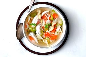 1 Cup Old Fashioned Chicken Noodle Soup, Rts, Canned