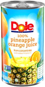 1 Cup Pineapple Orange Juice (Canned)