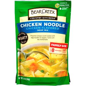 1 cup prepared (33 g) Chicken Noodle Soup Mix