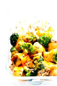 1 cup prepared Dinner Creations - Cheddar Broccoli Chicken