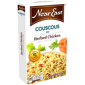 1 cup prepared Herbed Chicken Cous Cous Mix