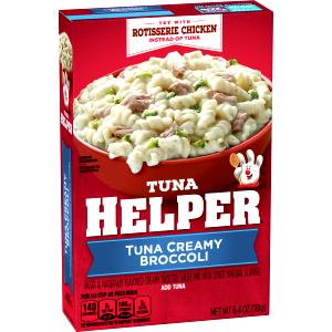 1 cup prepared Tuna Helper - Classic Creamy Broccoli