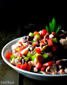 1 Cup Puerto Rican Style Octopus Salad (Ensalada De Pulpo)