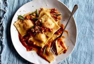 1 cup Pumpkin Sage Ravioli