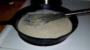 1 Cup Quick Milk Gravy