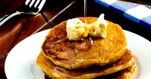 1 Cup Raw Batter Yields Cornmeal Pancakes