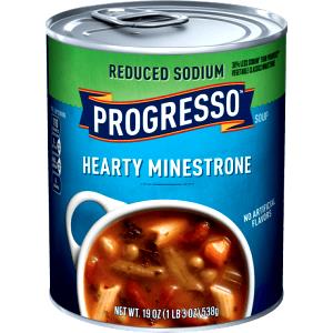 1 Cup Ready-to-Serve Reduced Sodium Minestrone Soup (Canned)