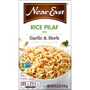 1 Cup Rice Pilaf Mix, Garlic & Herb, Pad