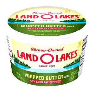 1 Cup Salted Whipped Light Butter Tub